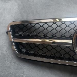 ABS 범퍼 그릴 튜닝 프론트 메르세데스 벤츠 W204 C 클래스 AMG 스타일, 2008-2014 C180 용