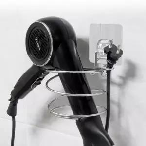 [마이모노샵][마이모노샵] 욕실 화장실 벽부착 접착 드라이기 걸이 거치대 행거 (16844363)