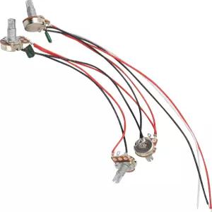 파레쉬 베이스 배선 하네스 - 일렉트릭 기타용 프리와이어드 컨트롤 키트