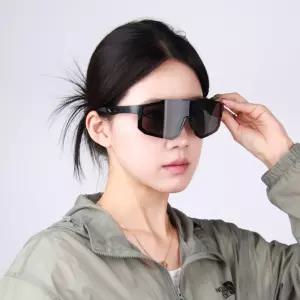 스포츠선글라스 자전거 사이클 골프 러닝 야외 운동용 남성 여성 고글 블랙