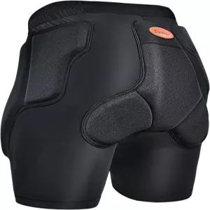 벤켄 스키 엉덩이 보호 반바지 - 충돌 방지 장비 충격 패딩 스케이트보드 사이클링 남성/여성용 스트레치