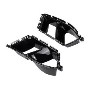 BMW G80 M3 2021-2024 쌍 앞 범퍼 측면 에어 벤트 커버 자동차 안개 장식 하부