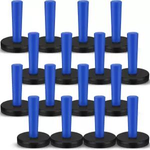 던키브 16개 블루 카 비닐 랩 자석 홀더 도구 키트 자동차 포장 및 공예 표지판 제작 창 틴트