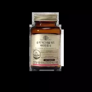 솔가 마그네슘 위드비타민 B6 100정 (33일분/하루3정)