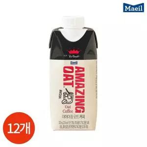 폴바셋 어메이징 오트 커피 330ml x 12개