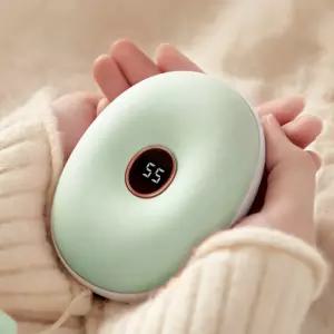 미니 전자 손난로 모찌 핫팩 도넛 온도조절 보조배터리 5000mAh 급속발열 디큐브