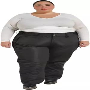 스노우 컨트리 아우터 여성용 보온 플러스 사이즈 스키 팬츠 1X-6X 숏 레귤러 및 톨 방수 스노보드