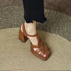 통굽샌들 하이힐샌들 여름 여성302 (11092626A)