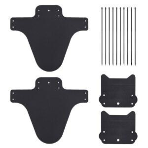 블링킹덤 2pcs 산악 자전거 펜더, 뚱뚱한 29인치, 사이즈 앞뒤 자전거 호환 크기(블랙) 27.5인치, 머드가드, 자전거 및 플러스 바퀴 26인치,