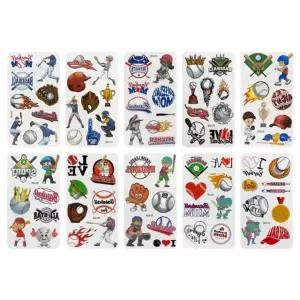 타투 (헨리제이에스) 야구타투세트(10장세트) 응원스티커