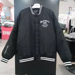 HC03 베이스볼중경량블루종점퍼 간절기 초 겨울 커플 남여공용 야구점퍼 바