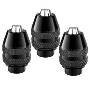 1/32인치(0.8mm)~1/8인치(3.2mm) 섕크가 있는 액세서리 퀵 Dremel 툴 체인지 비트용 8200과 3000 3Pcs 4000 키리스 로터리 7700 4486 SunFook 로터리 호환되는