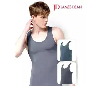 [셀러허브 패션]제임스딘 레이온 니트 남성 민소매 런닝 셔츠 3매입 (11477797A)