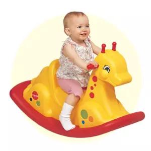 놀이방 넓은발판 안심 국산 기린 흔들말 재미있는 스포츠장난감 선물