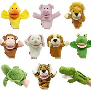 어린이집 학교 대용량 동물모양 손인형 발달센타 치료교실 호기심