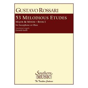 53 멜로디어스 에뛰드 북 1 | 개발 방법 기술 위한 악보 연습 학생 음색, 연구 및 음악적 위한 표현을 | 민첩성 점진적 및 및 음악가를 색소폰
