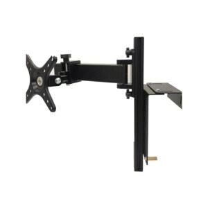 파티션 모니터암 거치대 코너개폐식리프팅 다방향회전 회사 브래킷 가능 AB 코너 2단