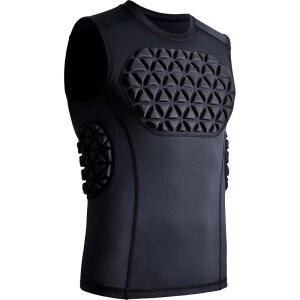 레전드핏 성인 야구 가슴 갈비뼈 보호대 패딩 압축 셔츠 지원 소프트볼 축구 라크로스 하트 흉골