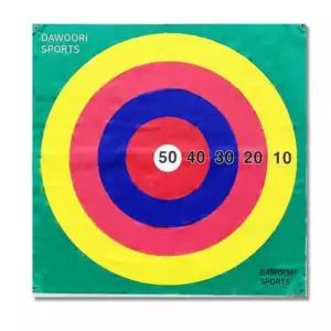 양궁 운동회 과녁 1.8x1.8m 과녁판 신발 다우리 학교 학교체육교구 유