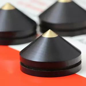 음향 받침대 스피커 스파이크 기기 금속 다리 방진 스탠드 합금 오디오 진동흡수