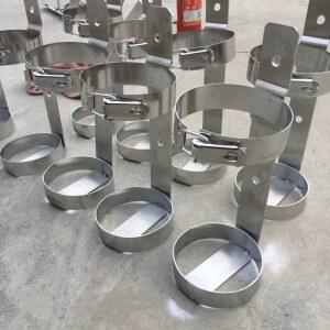 차량용 소화기 거치대 304 스텐 1kg 분말 선박 선반