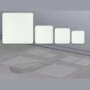 샤워실 타일바닥 물기 미끄럼방지 스티커10p 계단 화장실 유치원 목욕탕