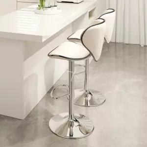 바 의자 홈바 가정용 등받이 아일랜드식탁의자 고급