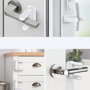 아기 유아 방문 손잡이 열림방지 잠금장치 창문 문안전고리 도어 서랍장