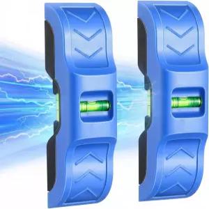 수평이 있는 2개의 마그네틱 스터드 파인더 건식 벽체 및 목재용 배터리 프리 벽 스캐너 TV 장착 선반