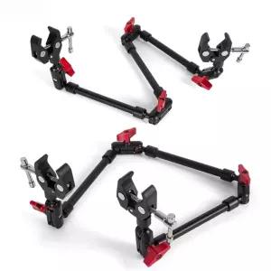 클램프 카메라 회전 듀얼메탈 게 브래킷 집게단 산업용 마법 팔