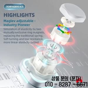 QiYi XMD 토네이도 V3M 파이오니어 UV 코팅 스트레스 릴리프 퍼즐 레이싱 매직 큐브 속도 게임 14세 이상