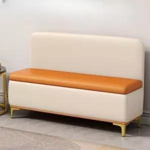 수납 소파 등받이 수납형 가죽 벤치 신발 쇼파