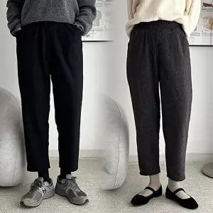 [셀러허브 패션]위쉬몰 LO 골지스판배기팬츠806(Q324H312) 빅사이즈 (11897271A)