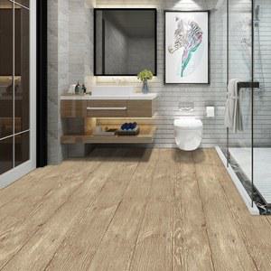 바닥 타일 스티커 방수 자체 접착 장식 내마모성 두꺼운 나뭇결