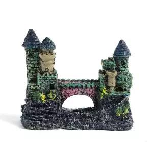 [하프클럽/셀러허브(펫)]워터월드 수족관 성벽 장식 C3 수조장식