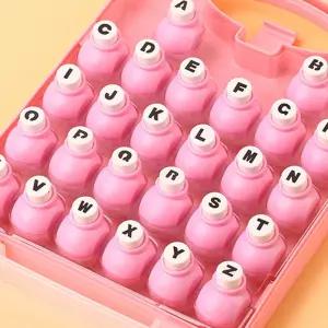 종이스탬퍼 세트 알파벳펀치 스티커만들기 다이어리꾸미기