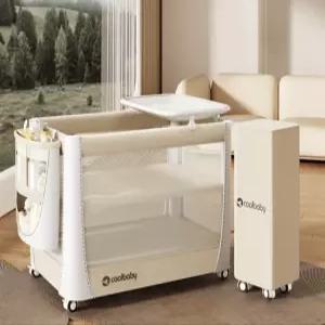 더류현 휴대용 다기능 신생아 침대 접이식 이동식 기저귀 테이블