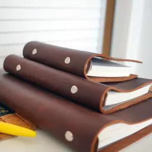 가죽 다이어리 사무용 케이스 폴더 바인더 A6 스케쥴