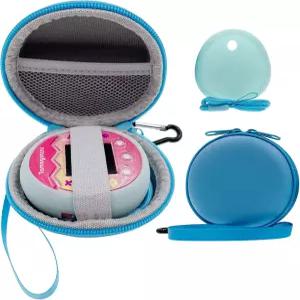 타마고치 픽스 가상 인터랙티브 반려동물 게임기용 Xcivi 하드 캐리링 케이스 및 실리콘 스킨 쉘