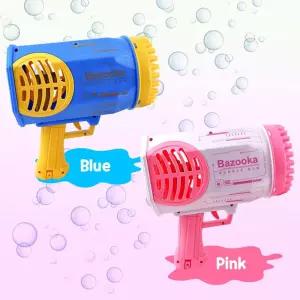 버블건 자동 비누방울놀이 버블 바주카 라이트 바주카포버블건