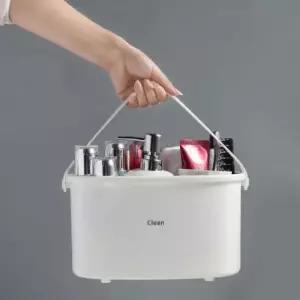 화장실수납랙 키밍 물빠짐 목욕탕 휴대용 목욕바구니 수납함