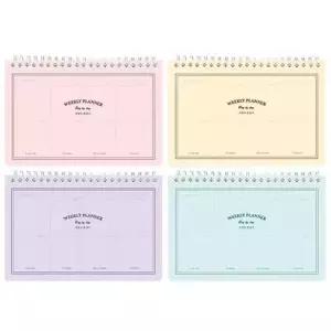 만년다이어리 위클리플래너 4개(혼합) 주간 다이어리 스케쥴러 노트