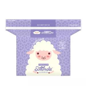 순둥이 소프트메이트 프리미엄 생분해 건티슈 160매 4팩