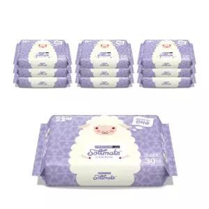 순둥이 소프트메이트 프리미엄 생분해 건티슈 휴대용 30매 10팩