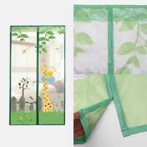 문 모기장 90x210cm 방문모기장 자석형방충망