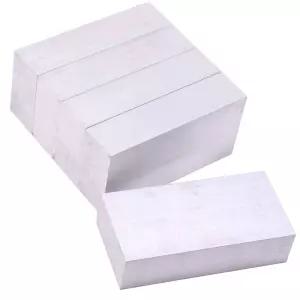 1 X2 사각 알루미늄 바 4 길이 +0/-.05 6061 범용 플레이트 5개 T6511 솔리드 뉴 밀 재고