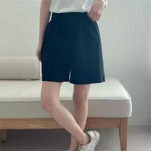 [하프클럽/다잇템_패션]여자 와이드밴딩 주머니 트랙수트 반바지