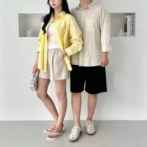 스와니 선셋 린넨 남방 오버핏 셔츠 SD-250620