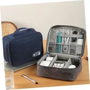 여행용 케이블 충전기 보조배터리 수납 파우치 이어폰 외장하드 멀티 정리 가방