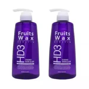 과일나라 후르츠왁스 케라틴 에센스 헤어 글레이즈 500ml x2개